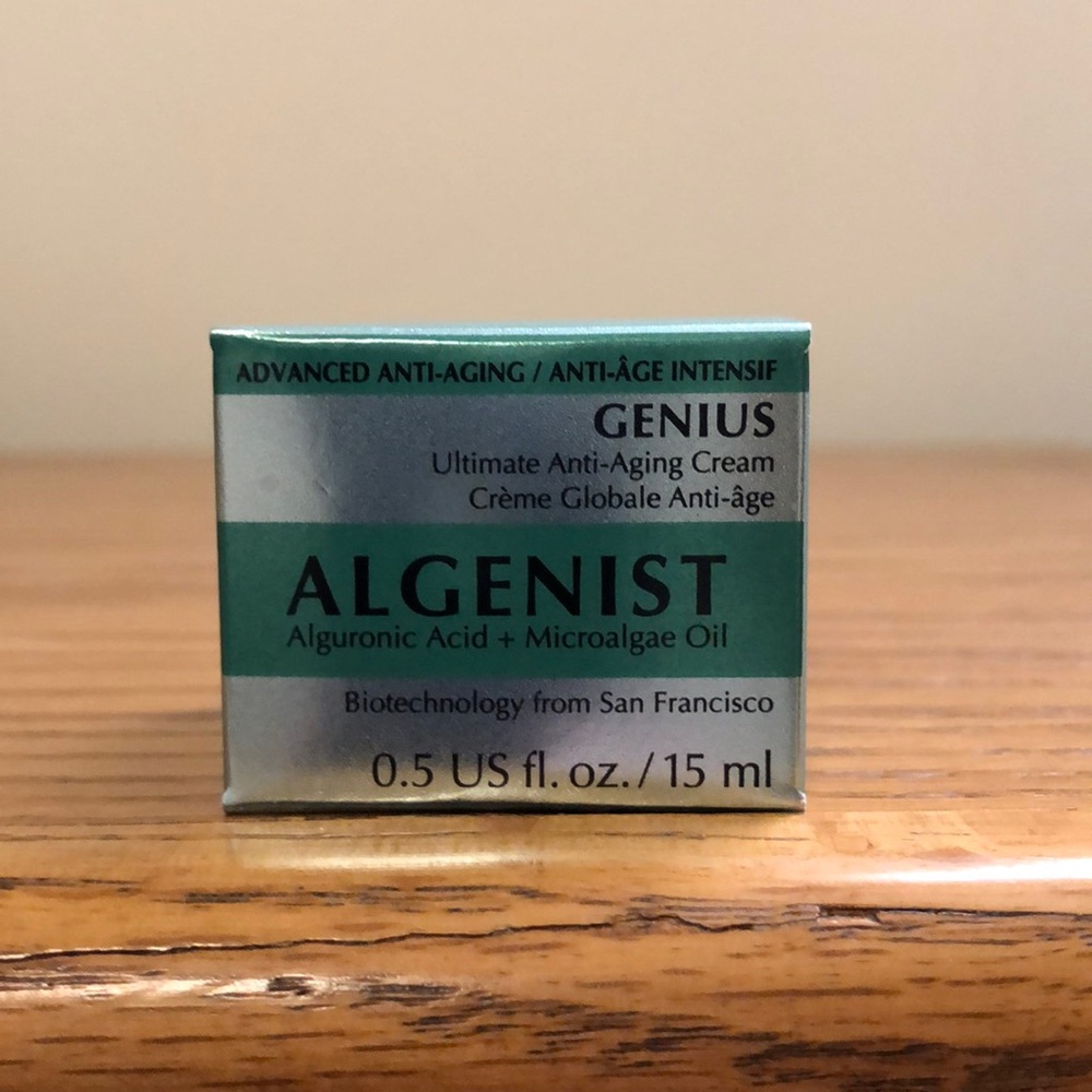 Algenist genius .5oz anti-aging cream. New in box
